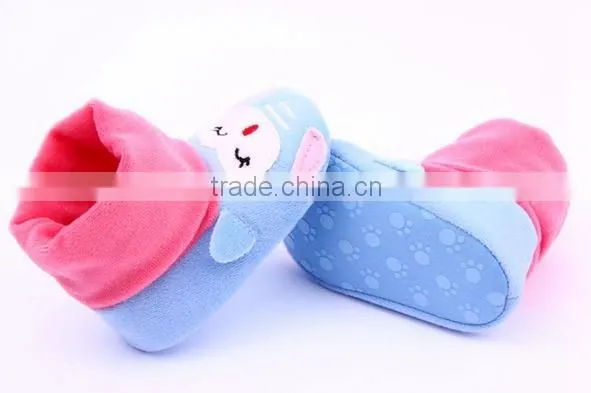 Foreign trade walking shoes wholesale super soft comfortable baby shoes high barrel socks baby shoes