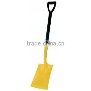 plastic red plastic snow shovel