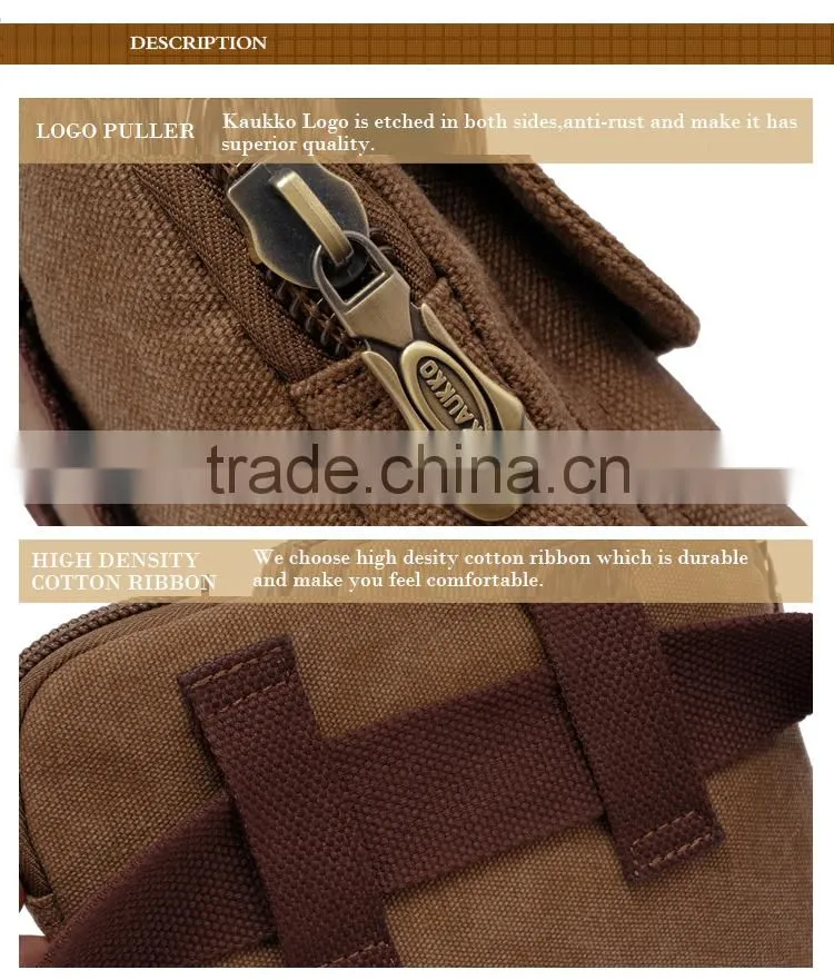 Favourite Waist Belt Pocket Bag Mens Small Canvas Fanny Pack Bag