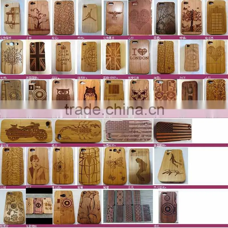 High quality real wood bamboo for iphone case 5c