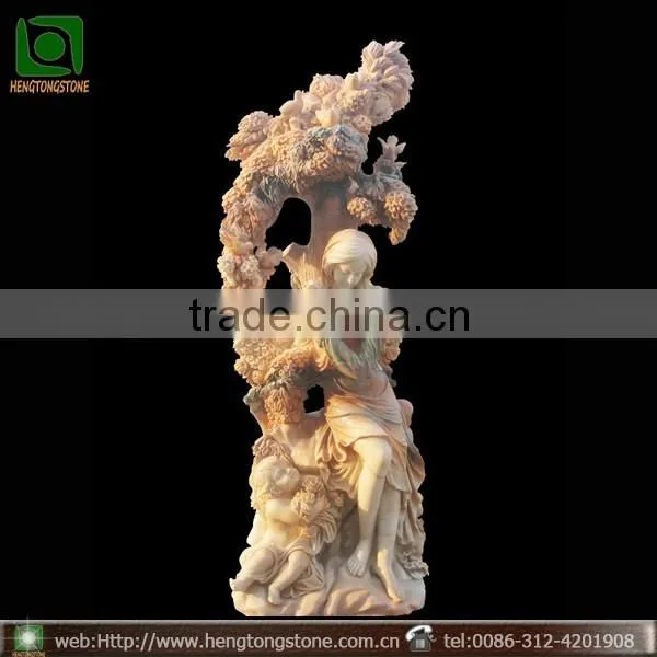 Polished Girl Figure Statue