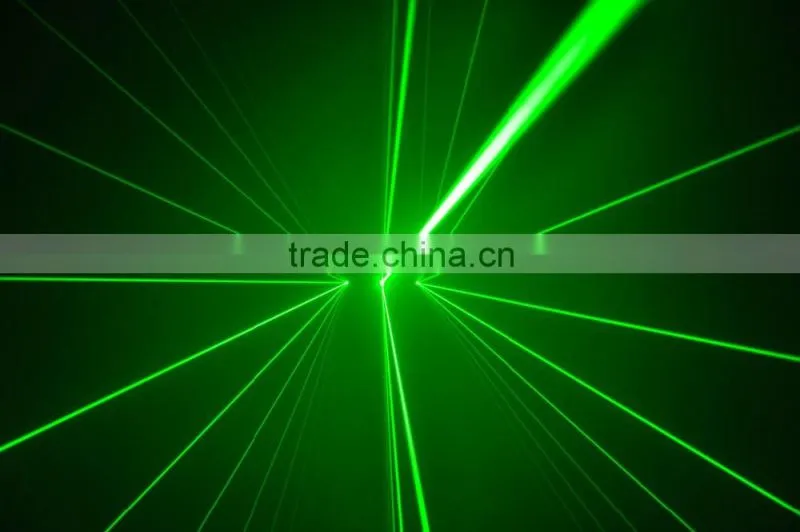 300mW Green Trifan Multi-Effect dj Disco party Laser