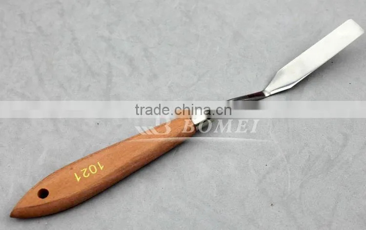 wood handle palette painting knife