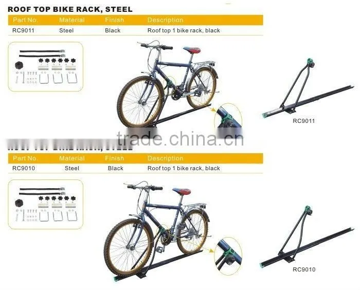 Upright Car Rooftop Bike Bicycle Rack Carrier