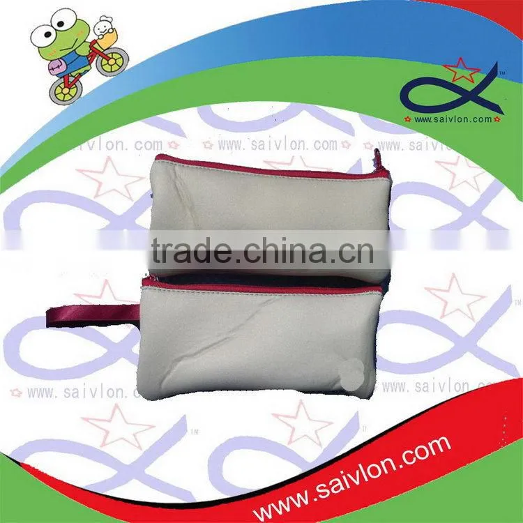 Customized unique fashionable pu pen pouch with zipper