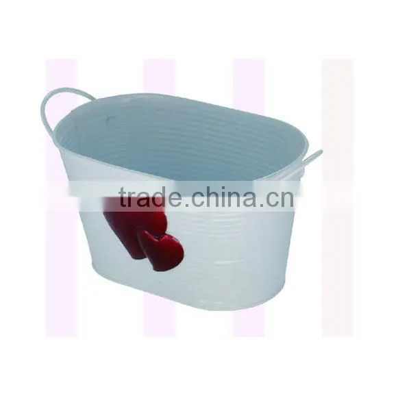 tin bucket,wedding gift tin bucket