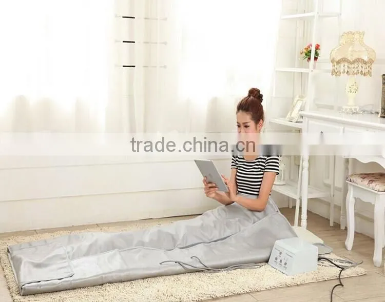 Hot selling far infrared body wrap hot blanket slimming