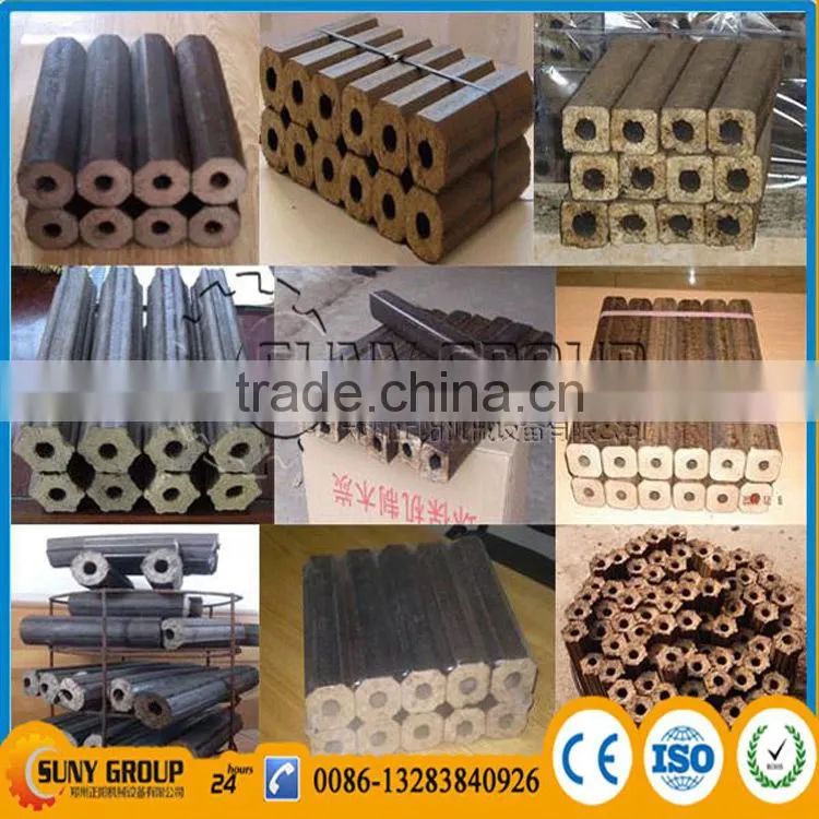 CE Approved Sugarcane Waste Charcoal Briquette Machine Bagasse Briquette Making Machine