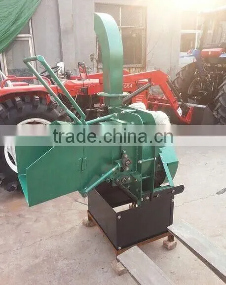 wood crusher with diesel engine Hydraulic feed system