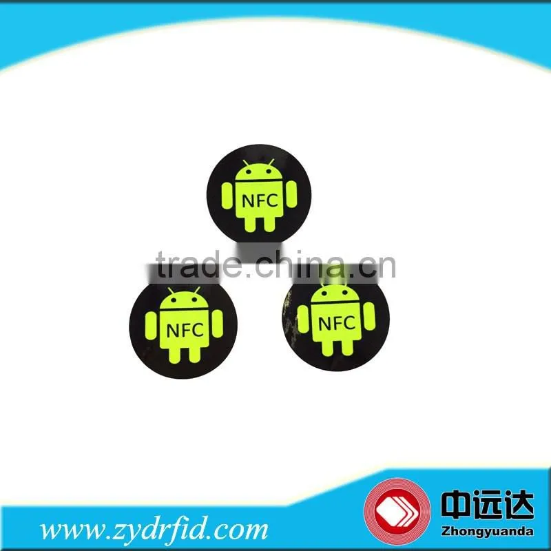 HF RFID NFC sticker, nfc tag for galaxy note 3