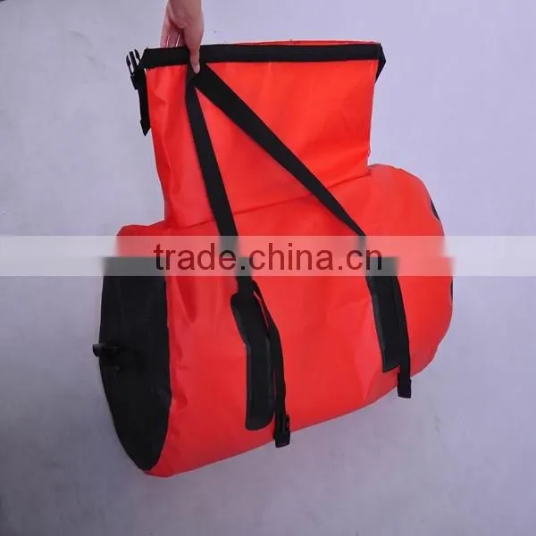 New design 500D pvc tarpaulin waterproof travel bag
