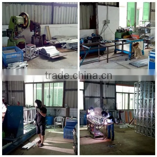 column truss lighting truss with 4 legs
