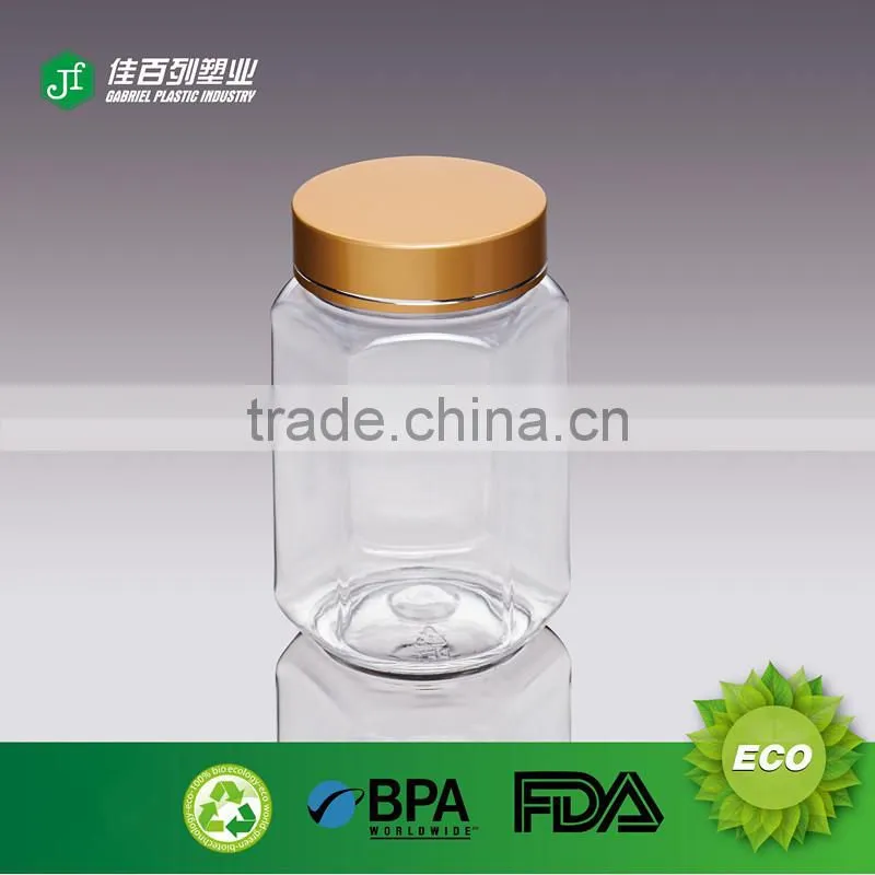 Factory price high quality 80ml Clear Plastic Jars manufacturer