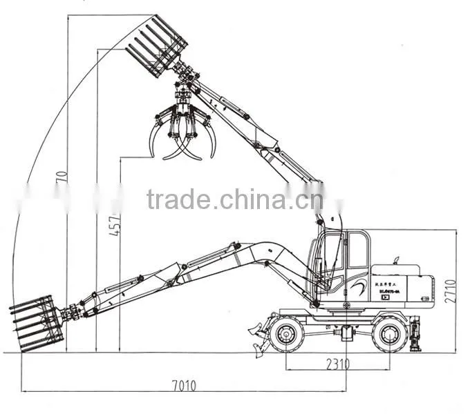 china factory sugar cane loader and hydraulic system on sale