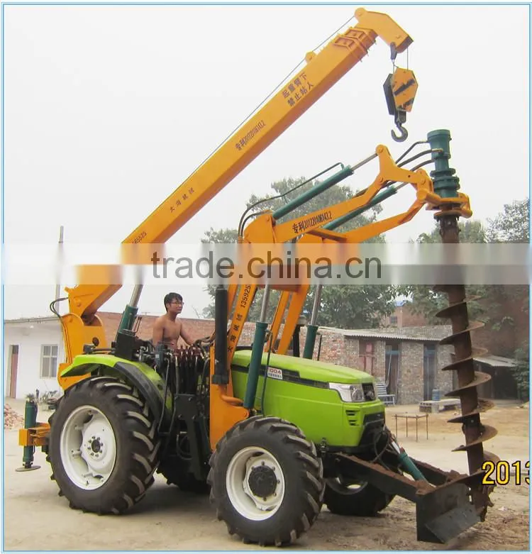 Gongyi Hydraulic digging machine with CE approved