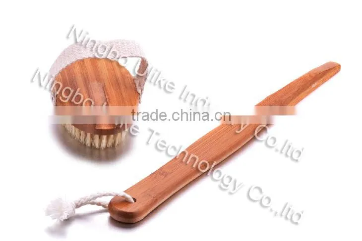 High quality detachable bristle body brush