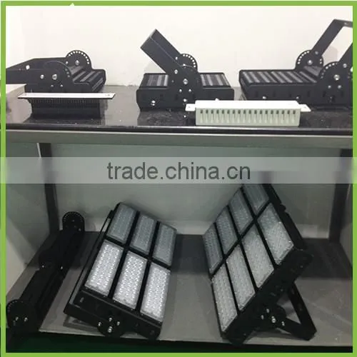 300W Module Finned Aluminum IP65 SMD led flood light parts led light housing parts