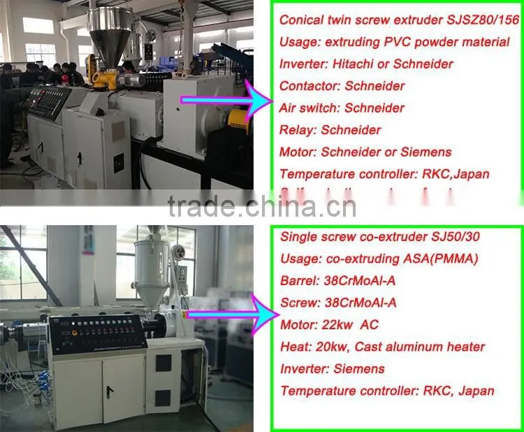 Hot sale transparent plastic roof tile sheet plate production line producer