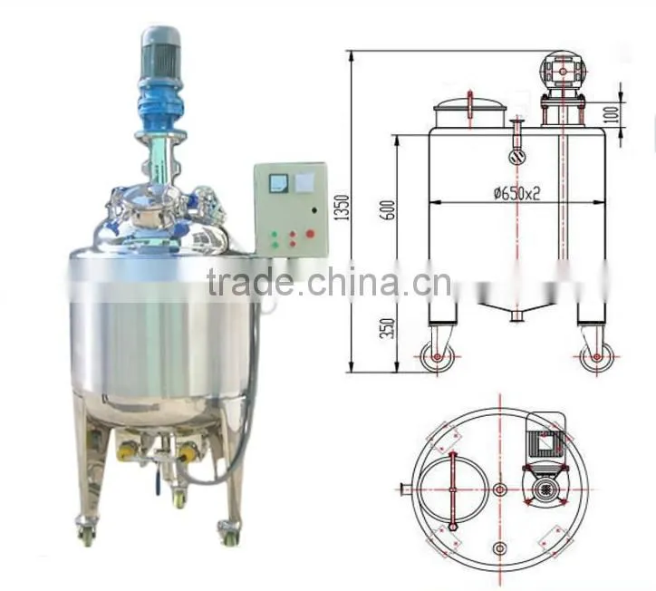 liquid mixing tank, anchor mixer,paint mixer
