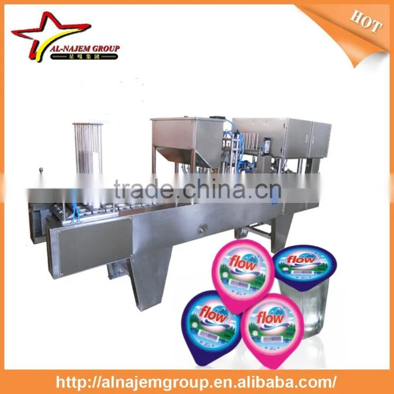 Automatic cup pure water filling and sealing machine