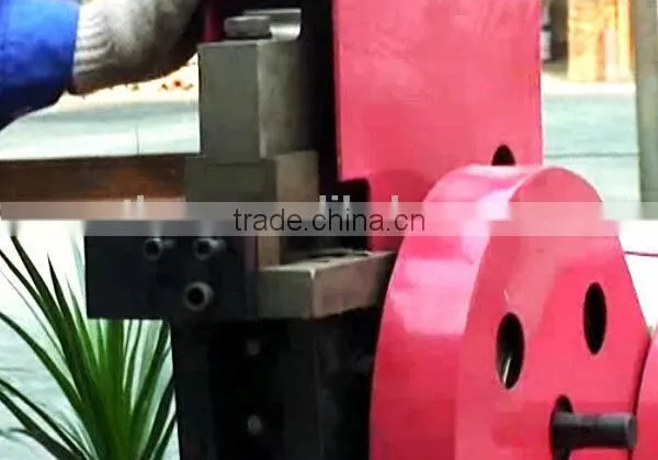 electric flat steel punching machine for 8mm thickness metal