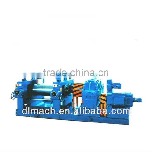 Two Roll Rubber Open Mixing Mill Model: XK400 & XK450