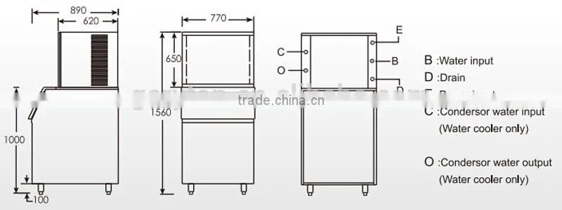 GRT - LB700T Ice making machine