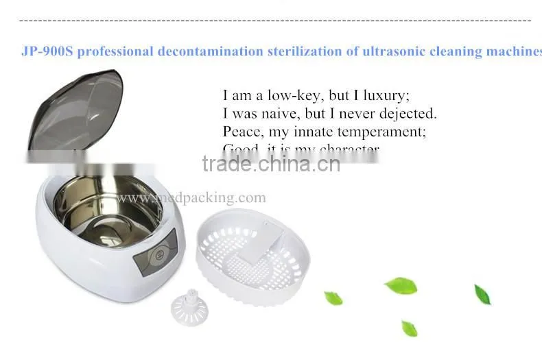 Ultrasonic cleaner JP-900S LCD control household cleaner glasses Jewelry & Watch