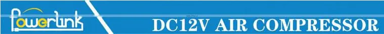 H90136 12V Mini Compact Tire Inflation Equipment Air Compressor