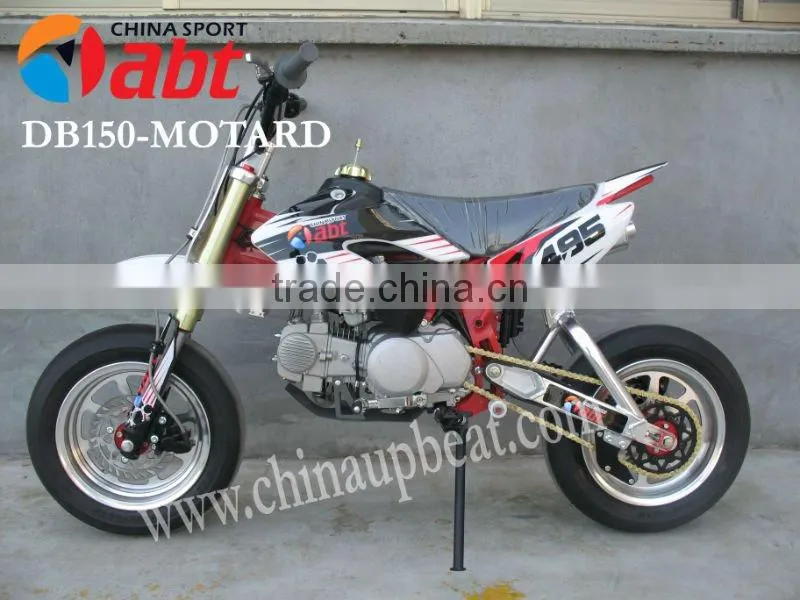 150CC oil cooled pit bike dirt bike with CRF70 plastic style. motard wheel