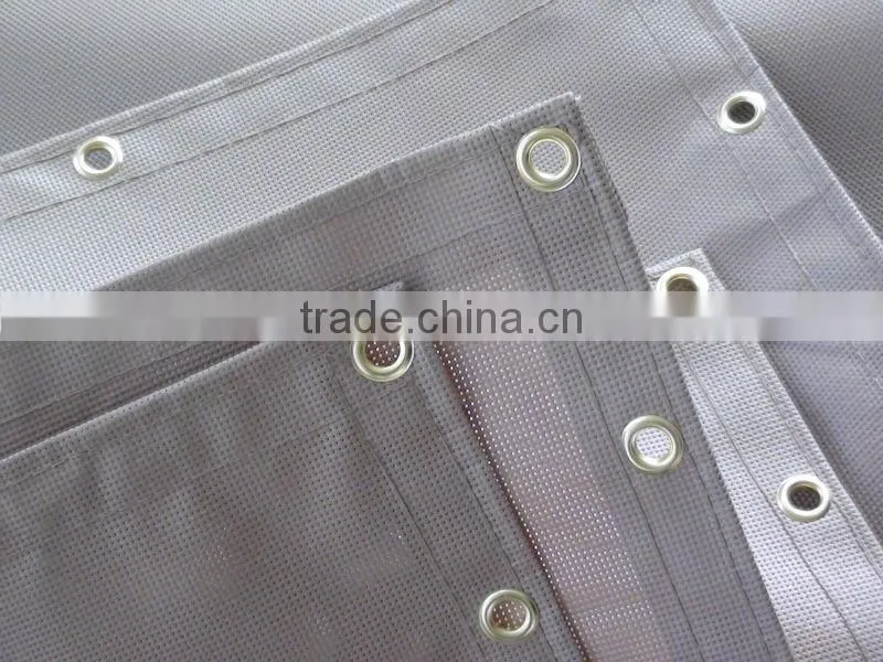 PVC Fireproof Mesh Fabric For Building Safety Nets