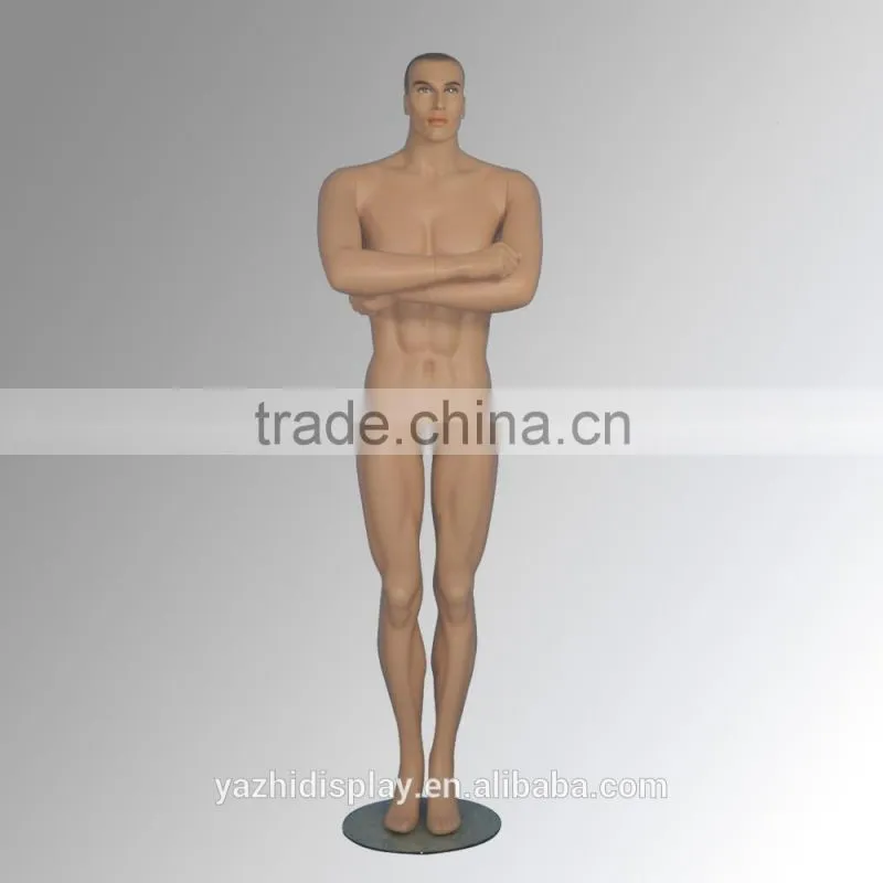 Factory price window display sport strong muscle male mannequin