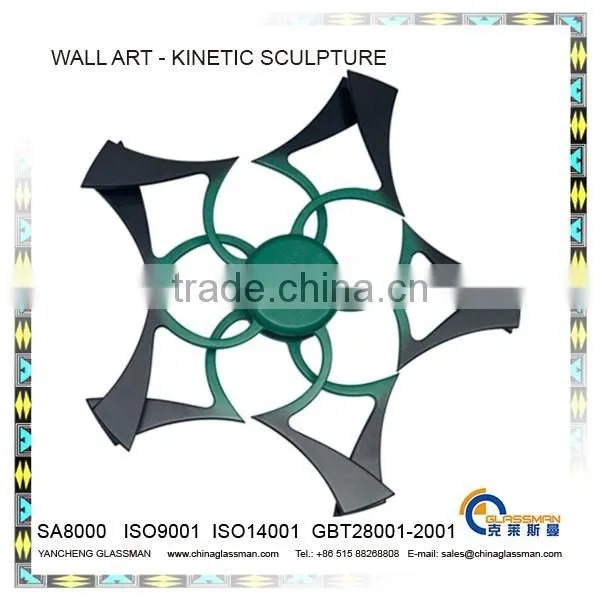 YWA1602B,WALL ART KINETIC SCULPTURE