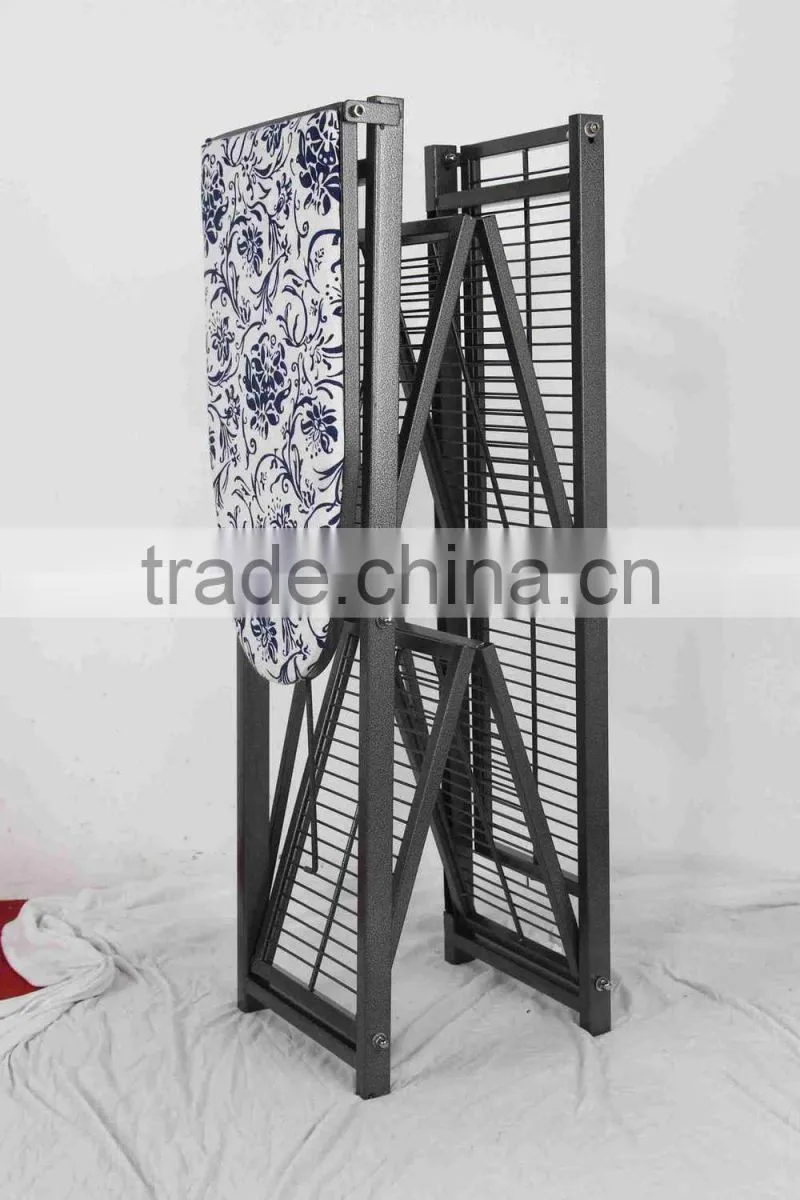 Vivinature metal storage shelf with mesh ironing board