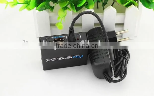 Hot Product 1080P HD 1x2 Port Splitter Transfer TV Cheaper High Speed Two Outputs Cable TV Splitter