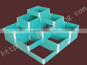modular box planter Plastic Garden Raised Bed Planter raised garden bed