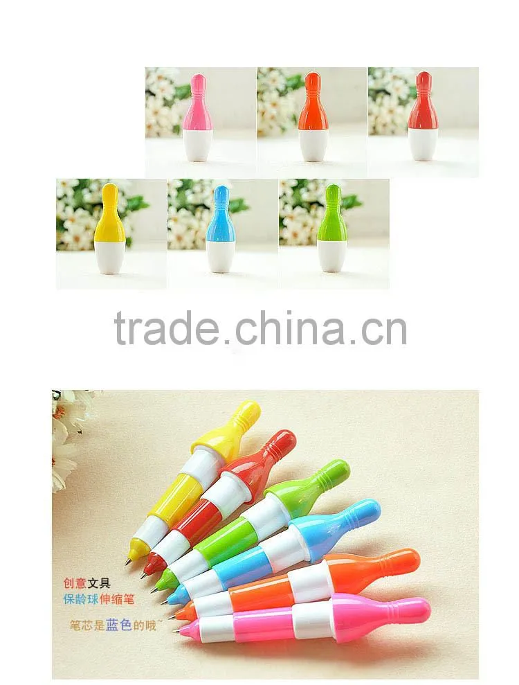 funny promotional bowling ball pen wholesale