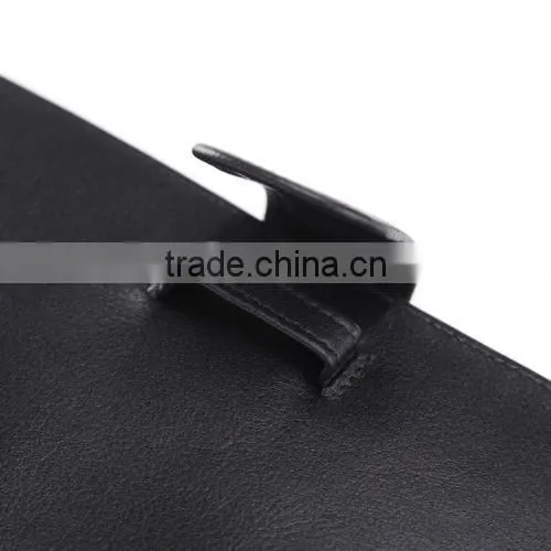 Mens Leather Travel Wallet Passport Holder Document Ticket ID Case
