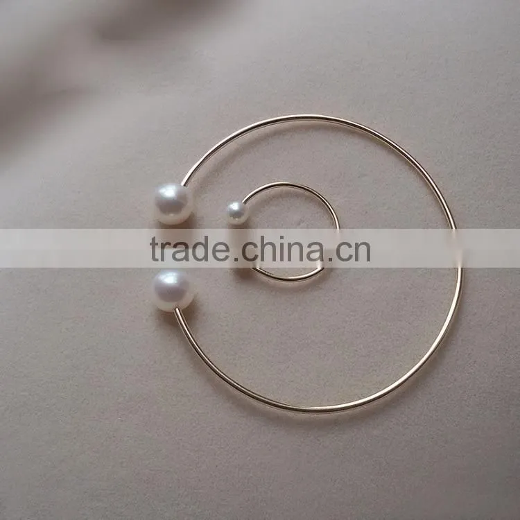 7-8 mm freshwater pearl necklace and bracelet sets