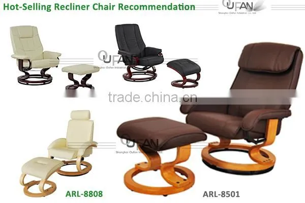 Oufan Leather Recliners Sale for Wholesale ARL-8228