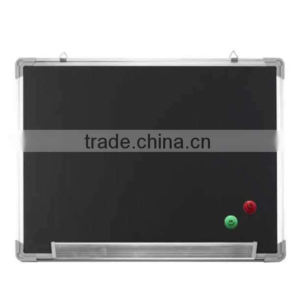 2014 high quality magnetic school black board with aluminium frame