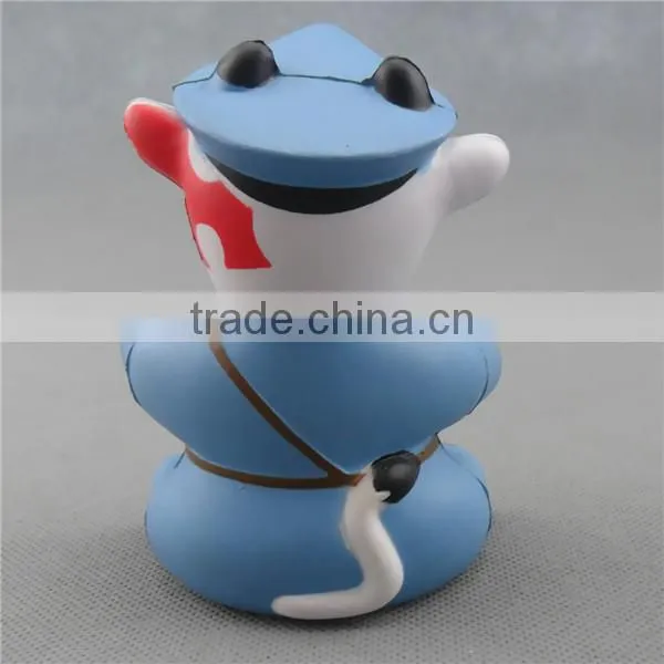 pu promotional cheap gifts cow shaped animal stress toy