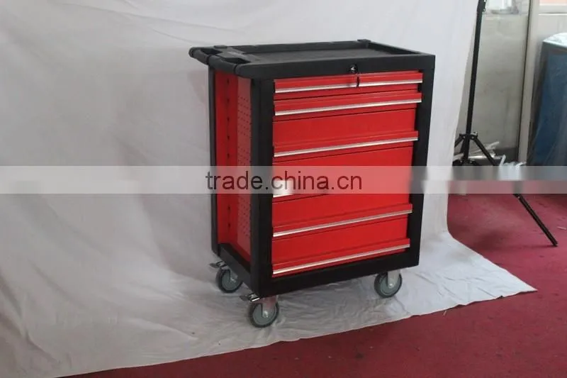 Roller tool chest with 6 drawers for garage and factory