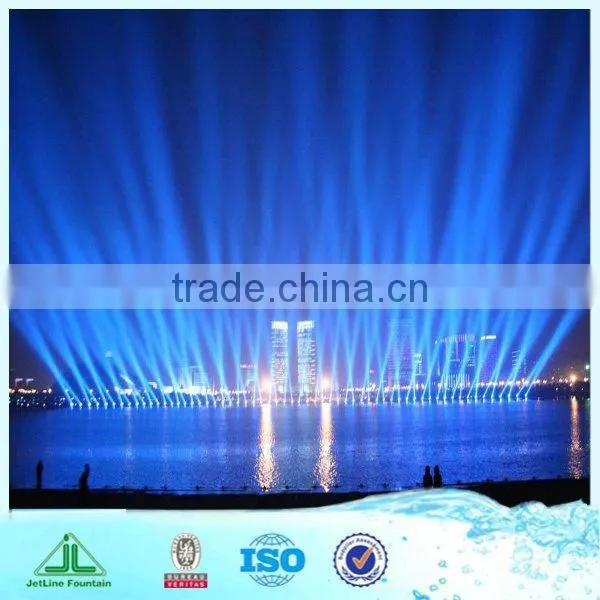 Laser water show