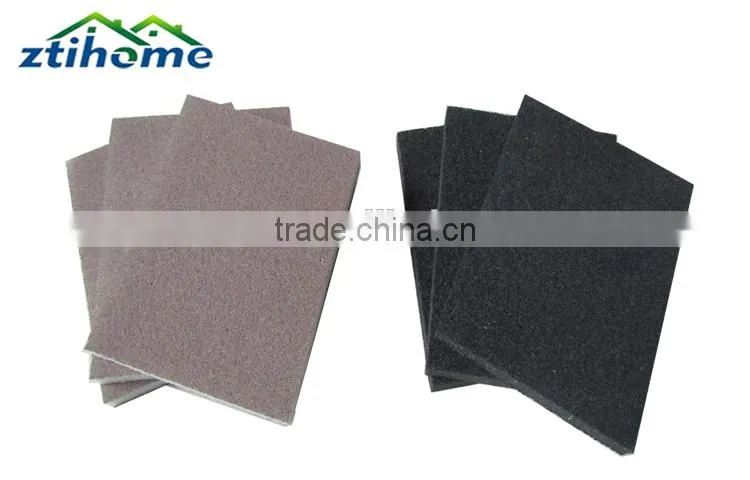 125*100*12mm Polyester flim two-side Sanding cleanning Sponge