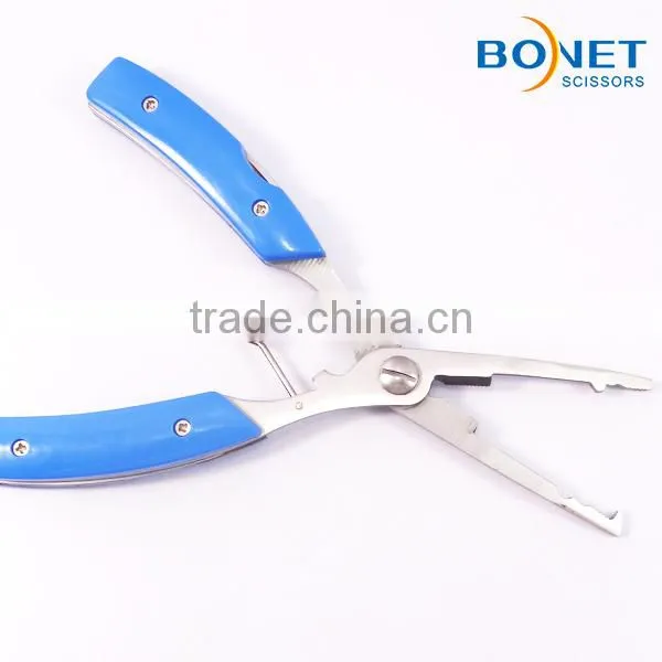 S91006 FDA qualified 6-1/2" curved Stainless Steel fish cutting scissors