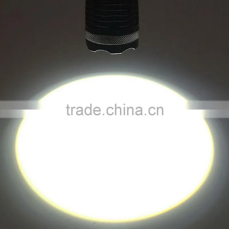 2000LM XM-L T6 LED ZOOMABLE LED Flashlight Torch Light 18650+Charger Tactical Flashlight LEDs New