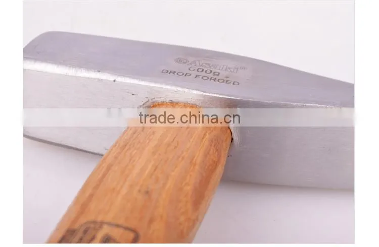 Machinist Hammers With Soft Grip Wooden Handle