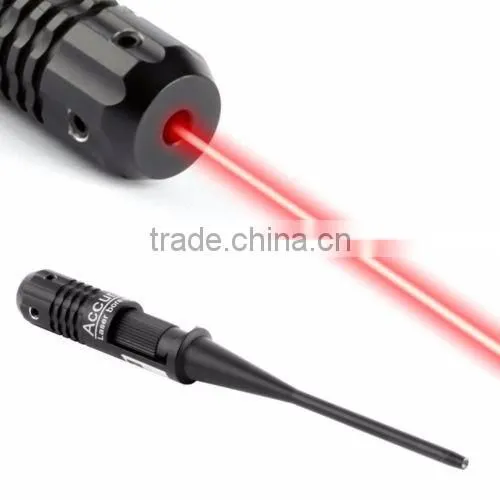 New BoreSighter Bore Sight kit for 0.22 to 0.50 Caliber Rifles Handgun Red Laser