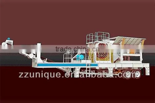 YDS New Hot Selling Stone Mobile construction waste crushing machine